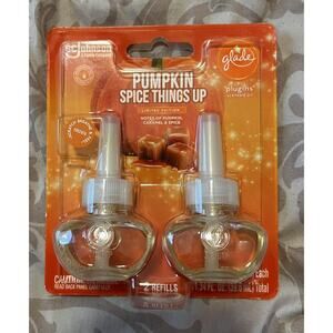 Glade PlugIns Scented Oil Refills 2-pack Pumpkin Spice Things Up Limited Edition